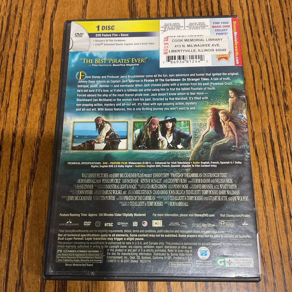 Pirates of the Caribbean:Black Pearl,Stranger Tides,Dead Man’s Chest&World’s End - Picture 5 of 5